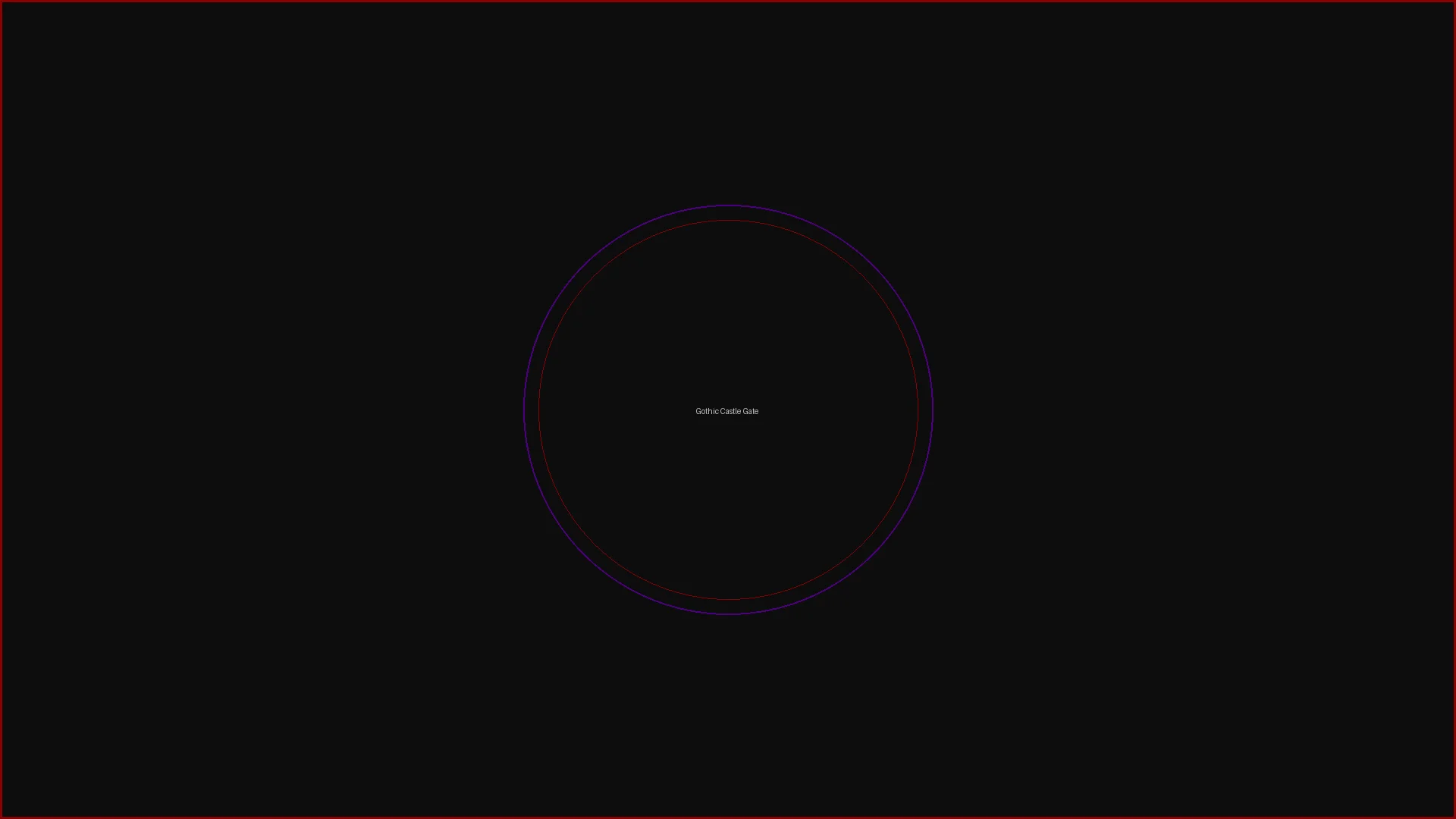 pg模拟器 - 哥特城堡大门在迷雾中缓缓开启